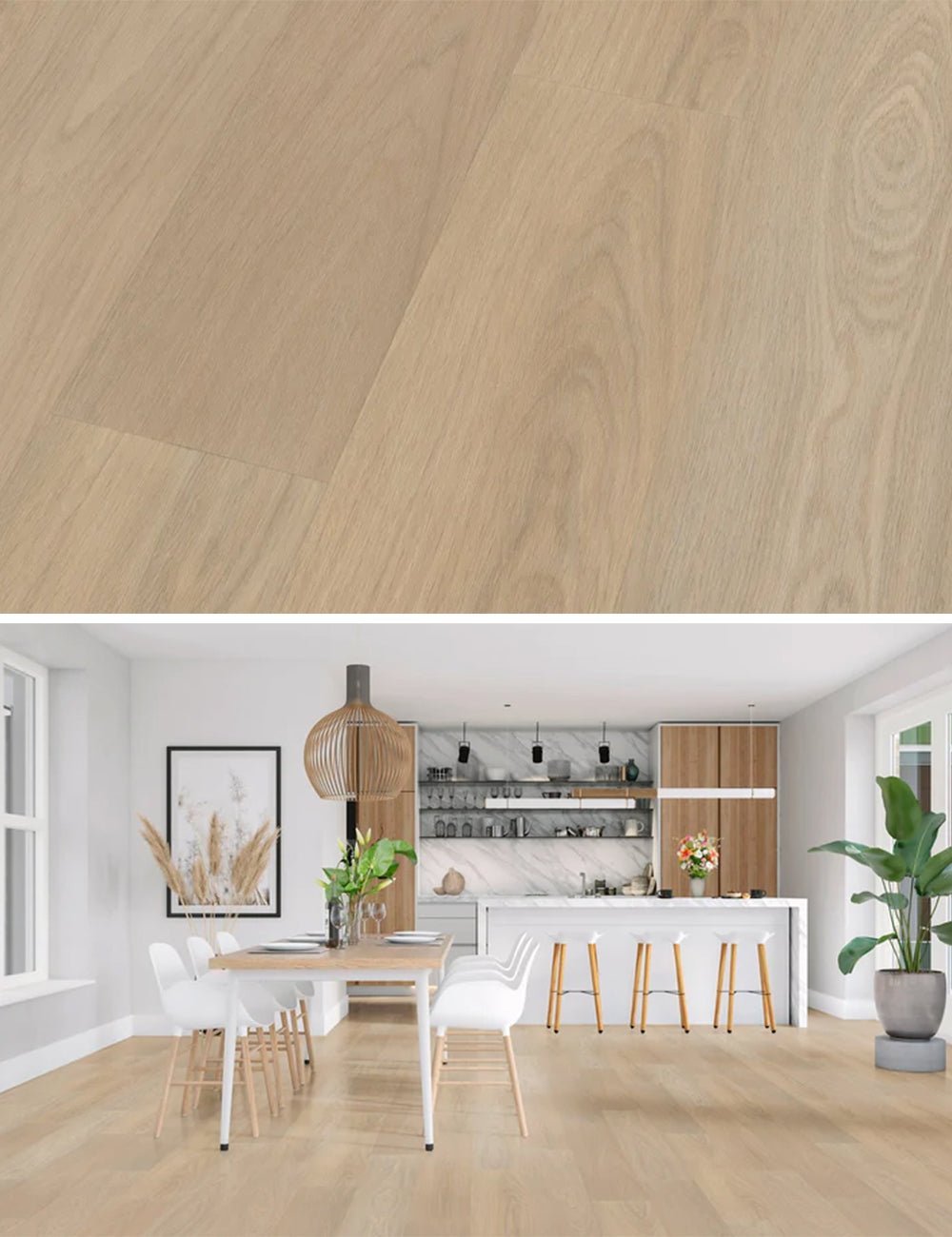 Vivafloors Bologna - Eiken 7810 - Walvisgraat Plak PVC - Solza.nl