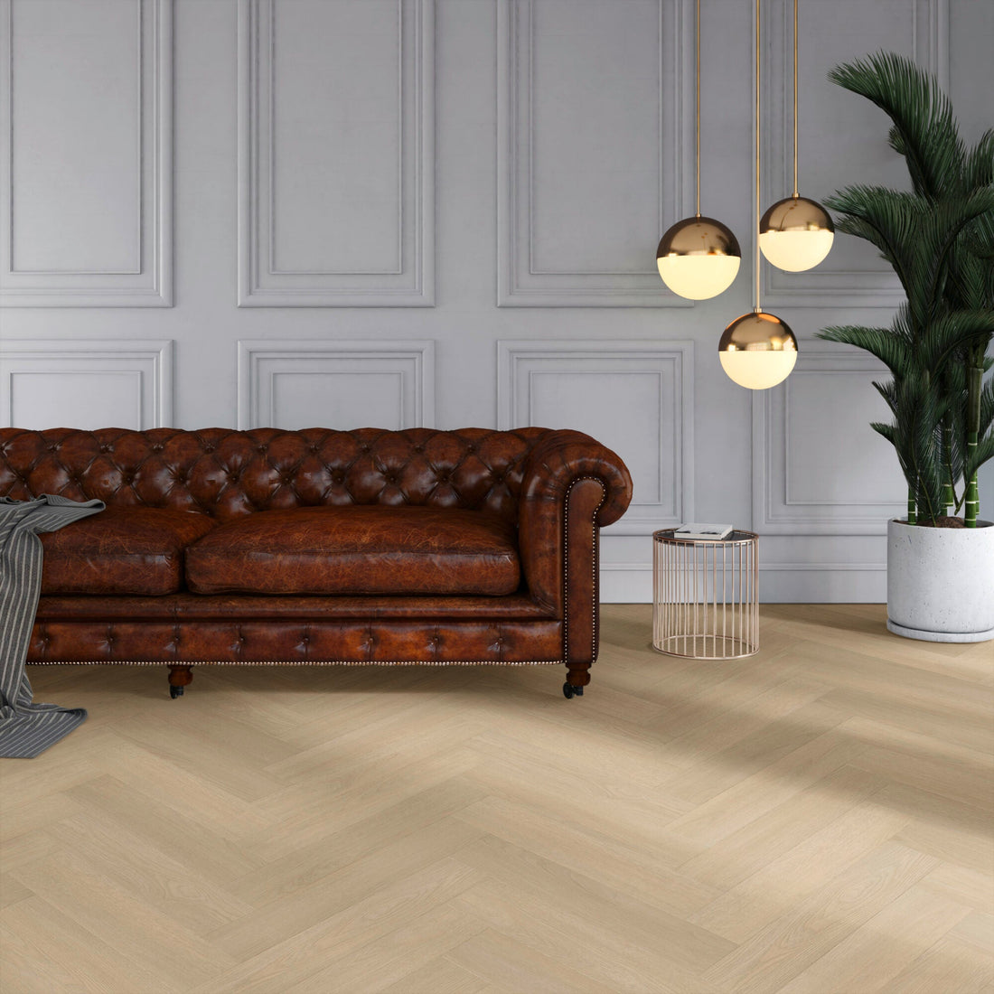 Vivafloors Bordeaux - Eiken 8510 - Visgraat XL Plak PVC - Solza.nl