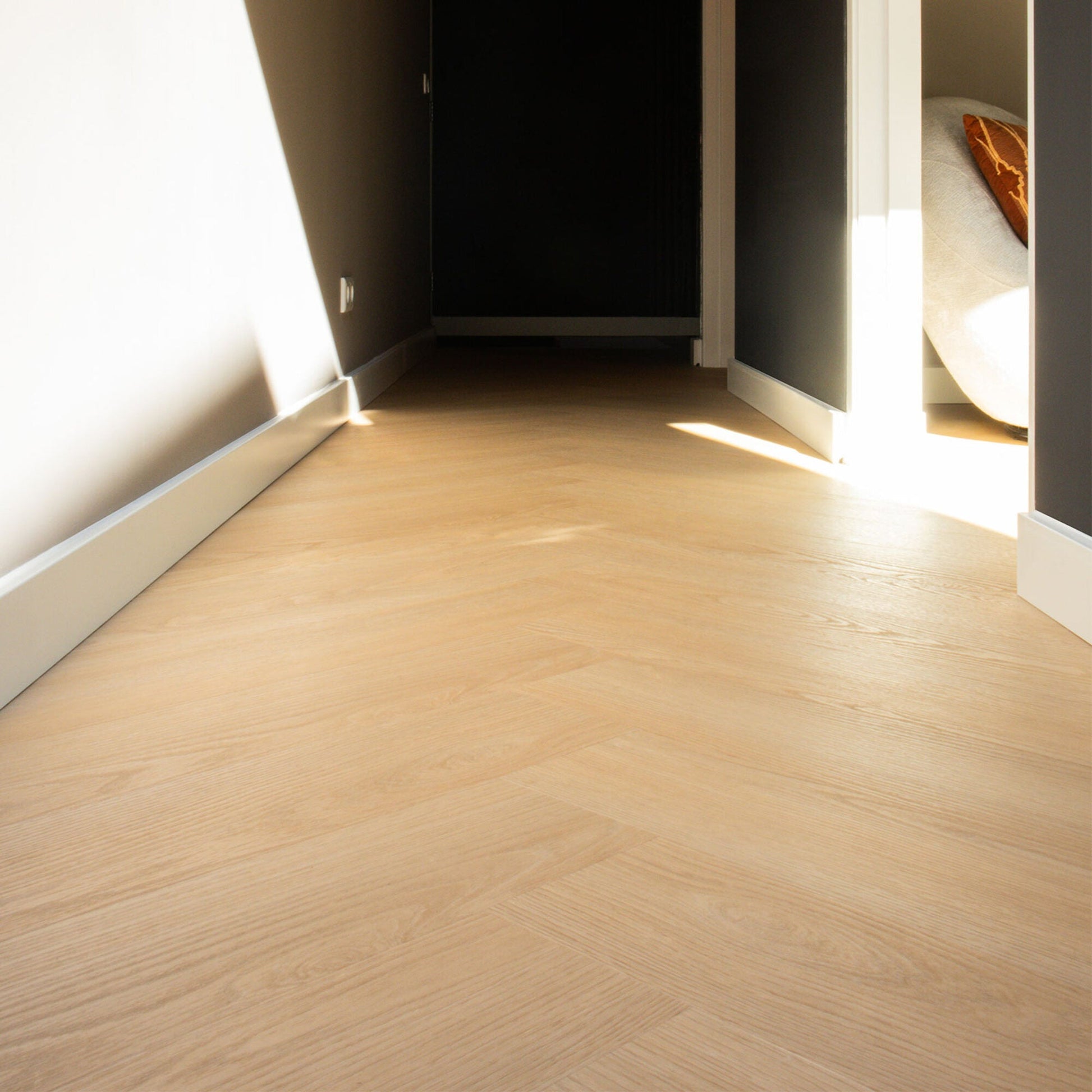 Vivafloors Bordeaux - Eiken 8510 - Walvisgraat Plak PVC - Solza.nl