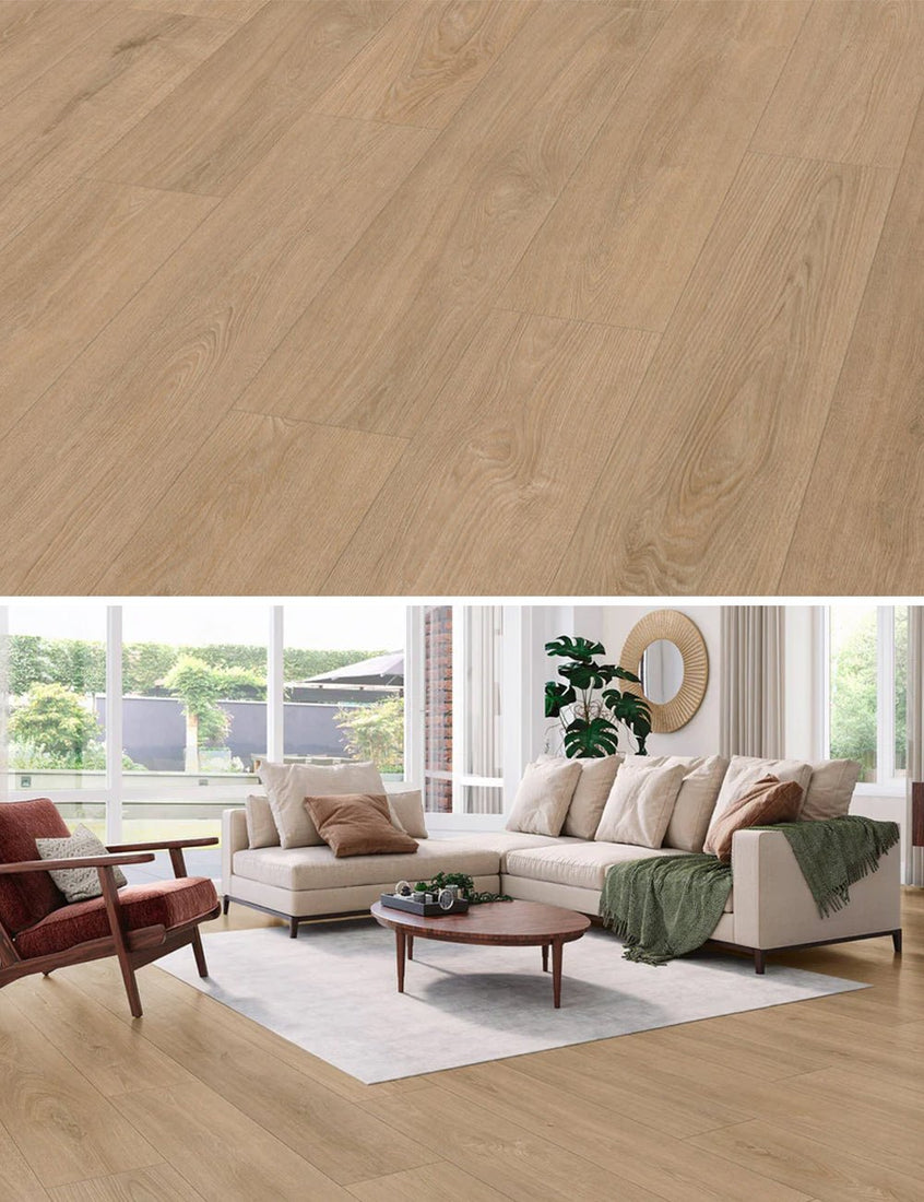 Vivafloors Mayfair - Eiken 9020 - Rechte Stroken Plak PVC - Solza.nl