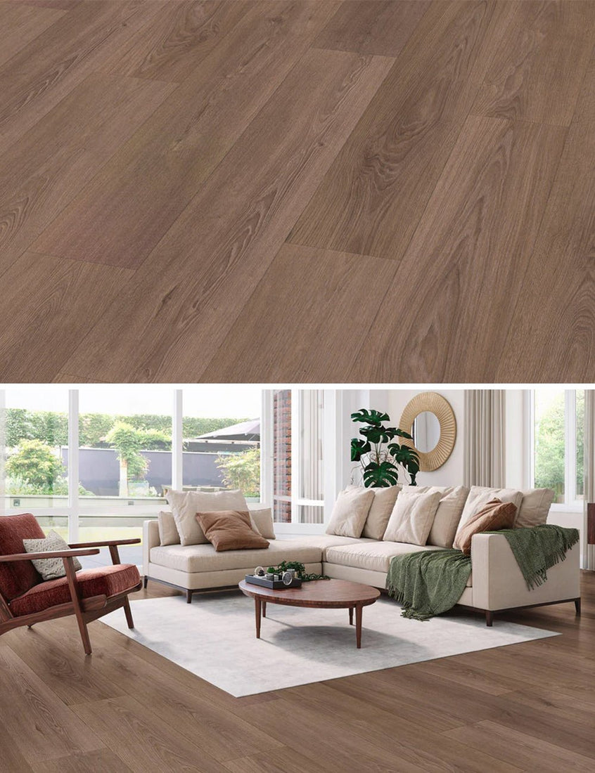 Vivafloors Mayfair - Eiken 9050 - Rechte Stroken Plak PVC - Solza.nl