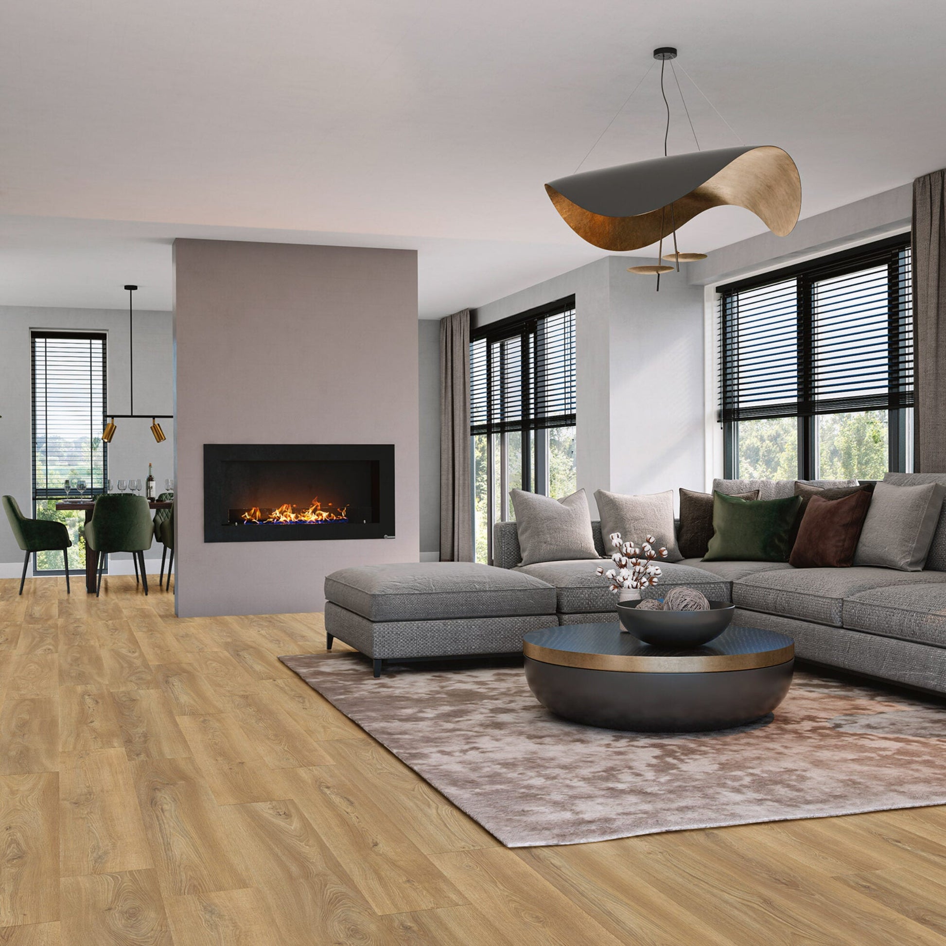 Vivafloors Sauerland - Eiken 3530 - Rechte Stroken Click PVC