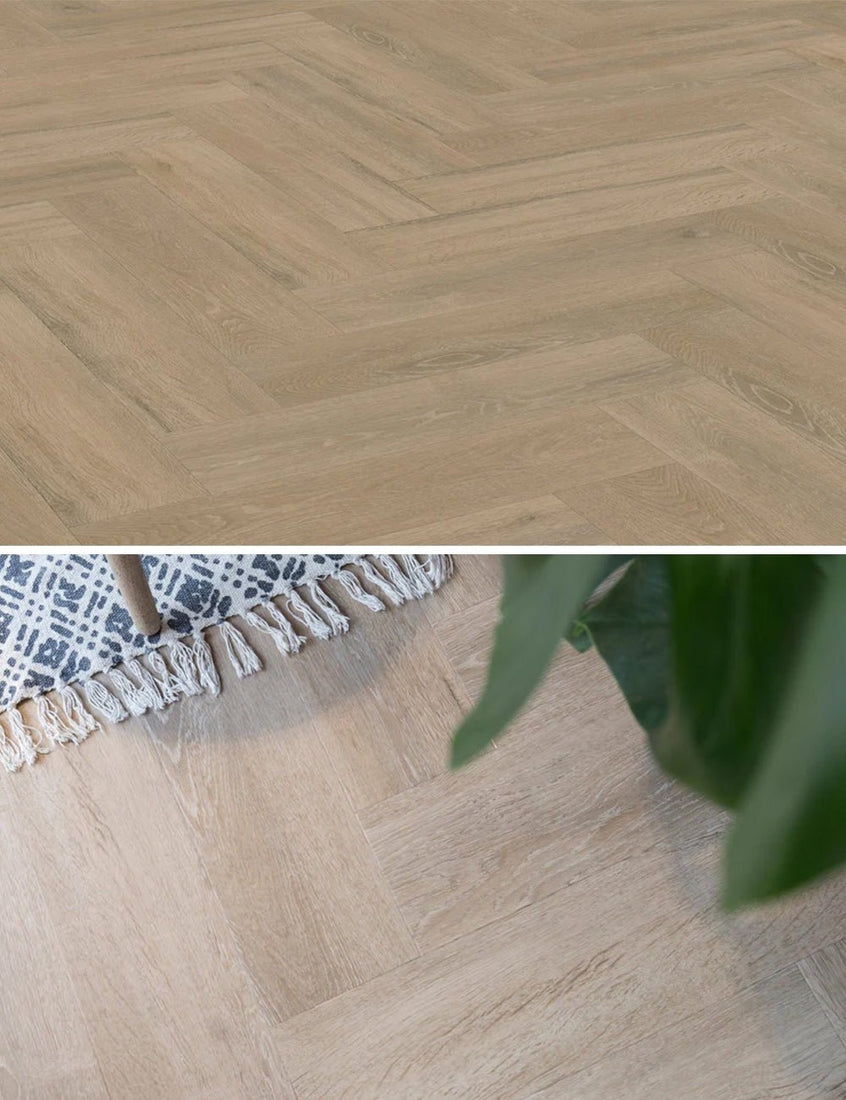 Vivafloors Vienna - Eiken 8360 - Visgraat Plak PVC - Solza.nl