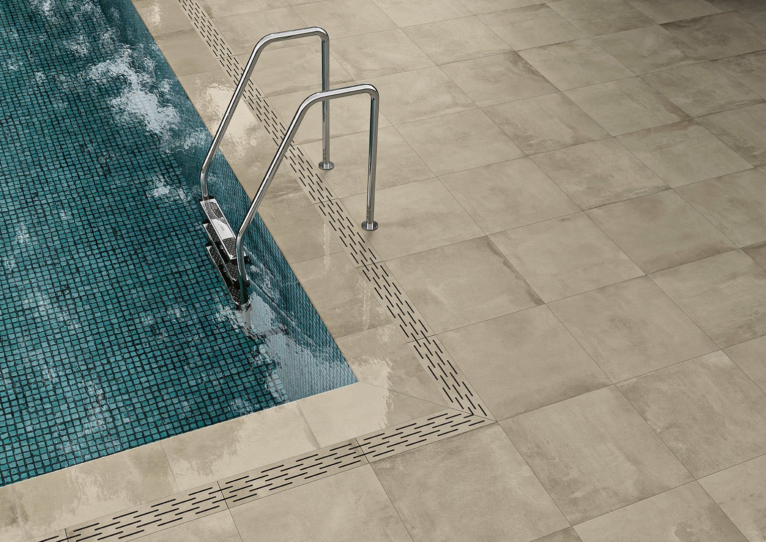 Betonlook tegel 90x90 Arles - Beige - Solza.nl