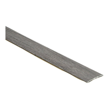 Dilatatieprofiel/Vloerstrip 38mm Eiken Zilvergrijs 40162