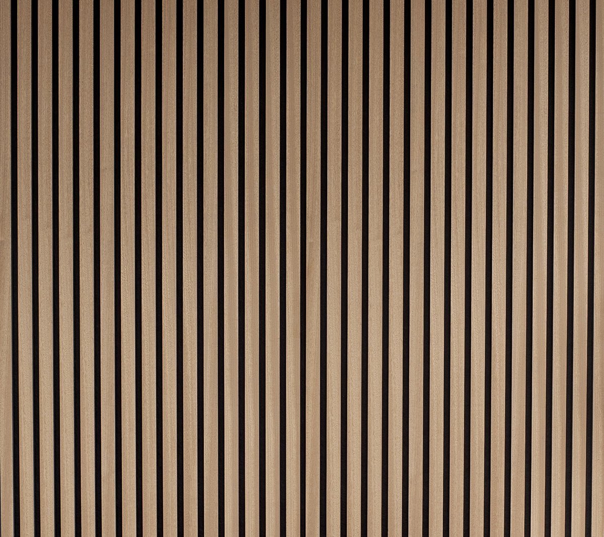 Floer Akupanel Wandpanelen Lichtbruin Noten - 240 x 60 cm - Akoestische Panelen - Solza.nl