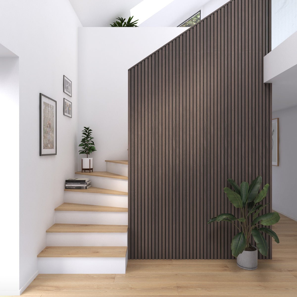 Floer Akupanel XL wandpanelen Mokka Zwart Eiken - Solza