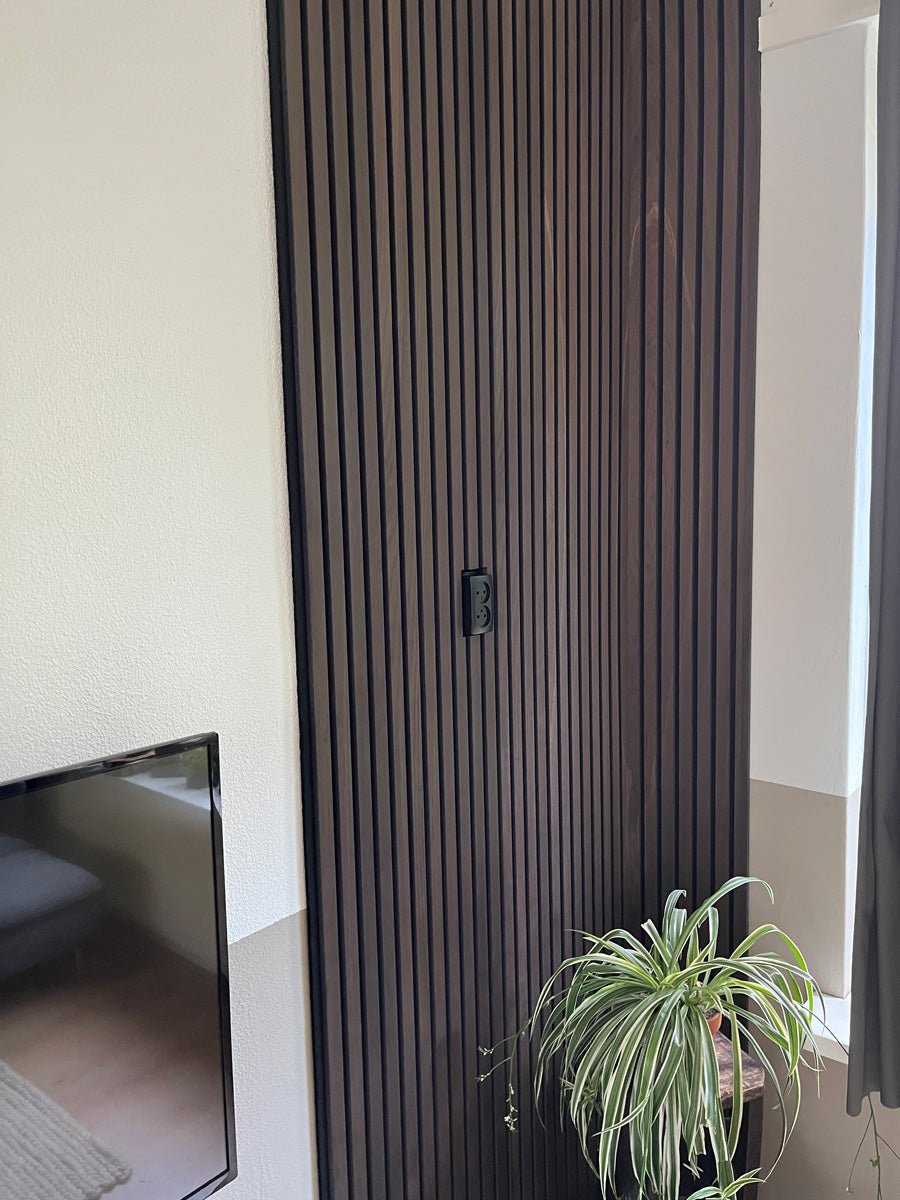 Floer Akupanel XL wandpanelen Mokka Zwart Eiken - Solza