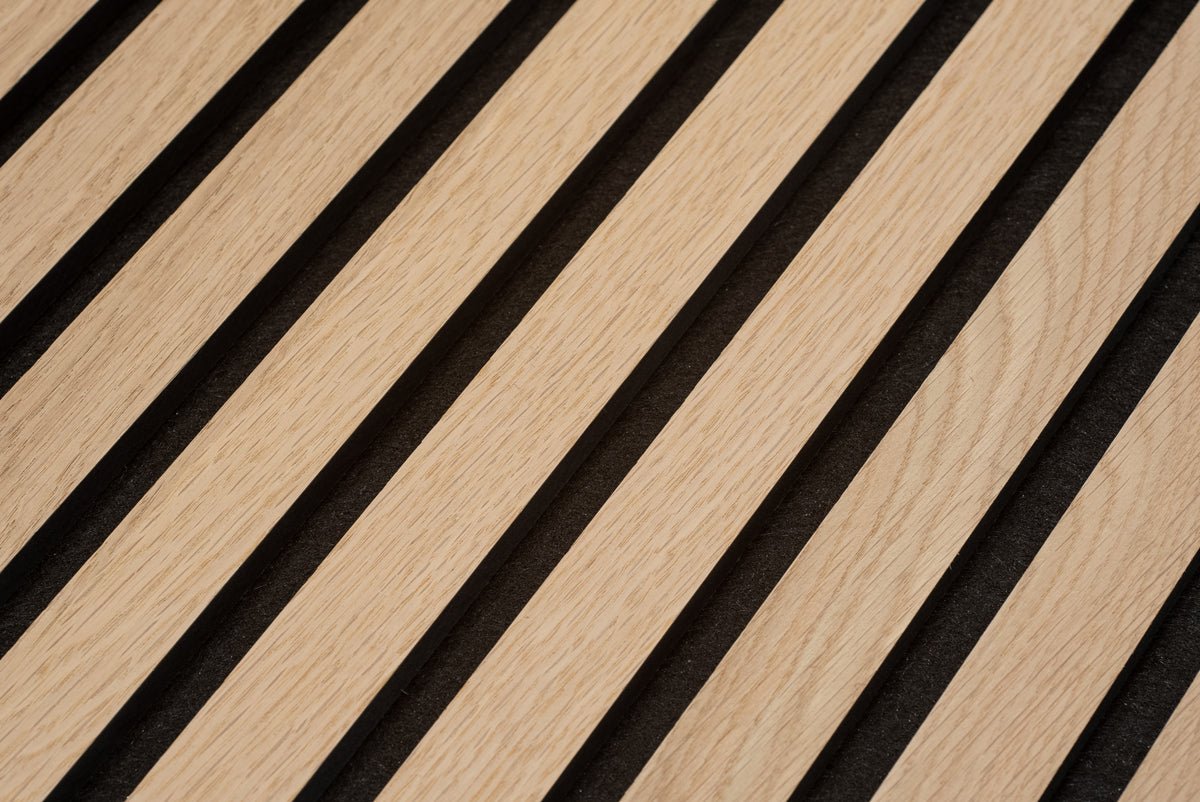 Floer Akupanel XL wandpanelen Onbehandeld Eiken - Solza