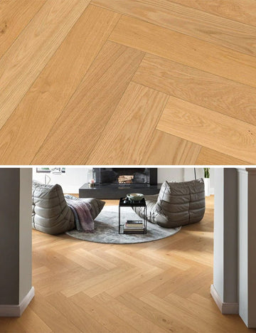 Floer Hybride Hout Visgraat Natuur Eiken FLR-5017