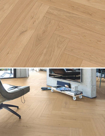 Floer Hybride Hout Visgraat Puur Eiken FLR-5015