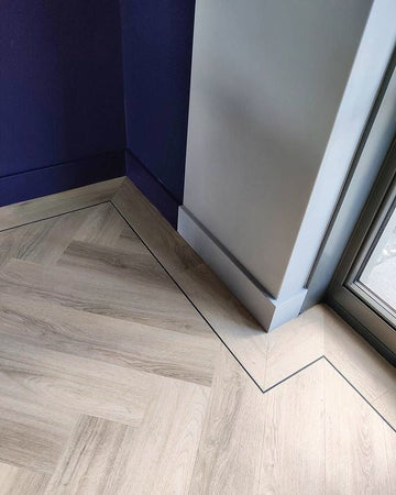 Floer PVC Voegstrip Bies Zwart 91.4 x 0.5 cm per 100 stuks