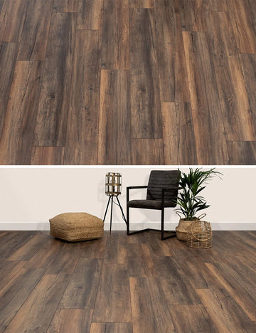 Floer Sloophout Laminaat Ruw Donker Eiken Fastclick 1531