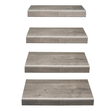 Floer Trap Overzettrede Diepbruine Eik 145 cm per 2 stuks