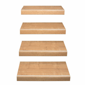 Floer Trap Overzettrede Natuurlijke Eik 145 cm per 2 stuks
