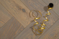 Floer Visgraat Parket Rustiek Eiken Multiplank Geborsteld & Grijs Geolied FLR-4013 - Solza.nl
