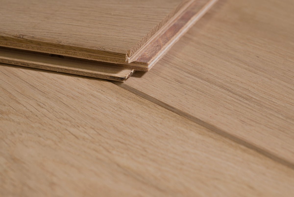 Floer Visgraat Parket Rustiek Eiken Multiplank Onbehandeld Geolied FLR-4008 - Solza.nl