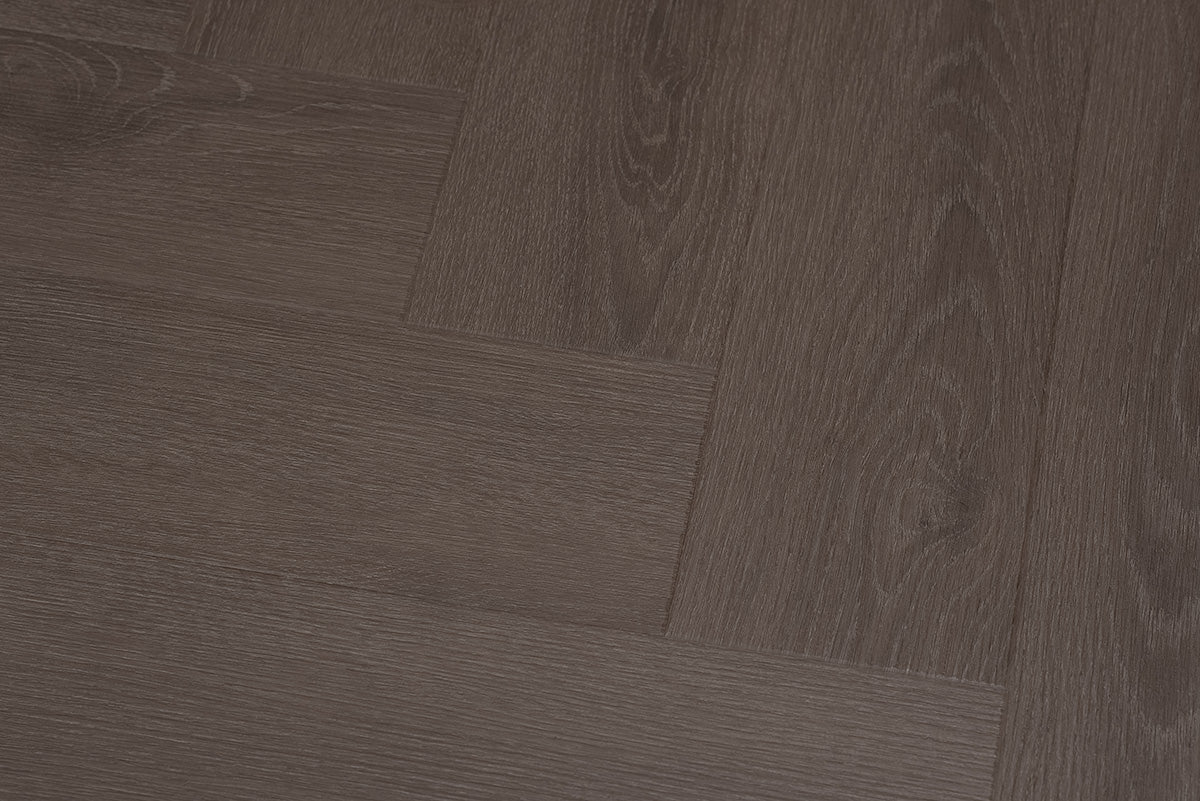 Floer Visgraat PVC Zwart Eiken FLR-3519 - Solza.nl