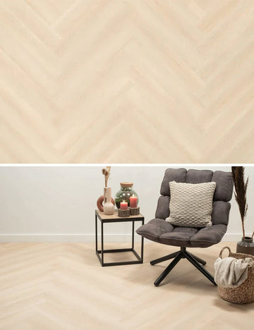 Floer Walvisgraat Click PVC Balein Beige FLR-3910