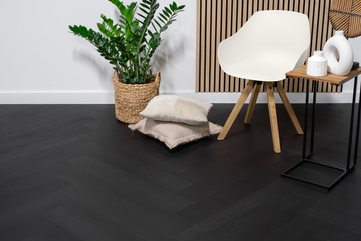 Floer Walvisgraat PVC Zwaardvis Zwart FLR-3522 - Solza.nl