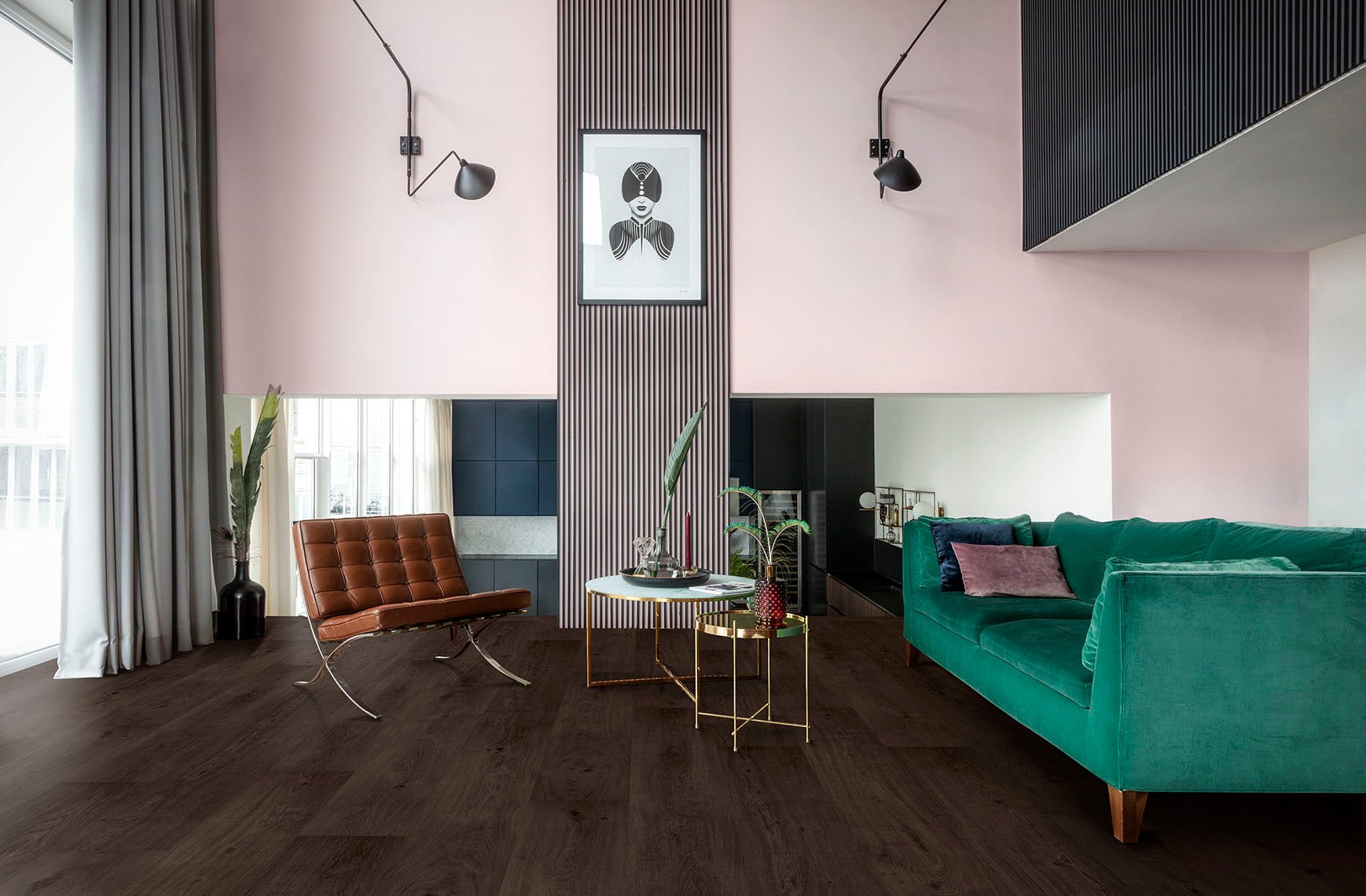 Floorify Lange Plank Click PVC Black Beauty F022 - Solza.nl