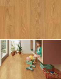Floorify Lange Plank Click PVC Honey F025 - Solza.nl