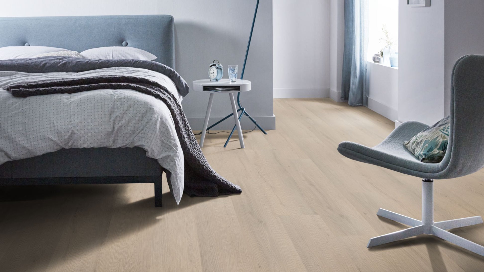 Floorlife Barnet Beige 8512 Dryback PVC Rechte Stroken - Solza.nl