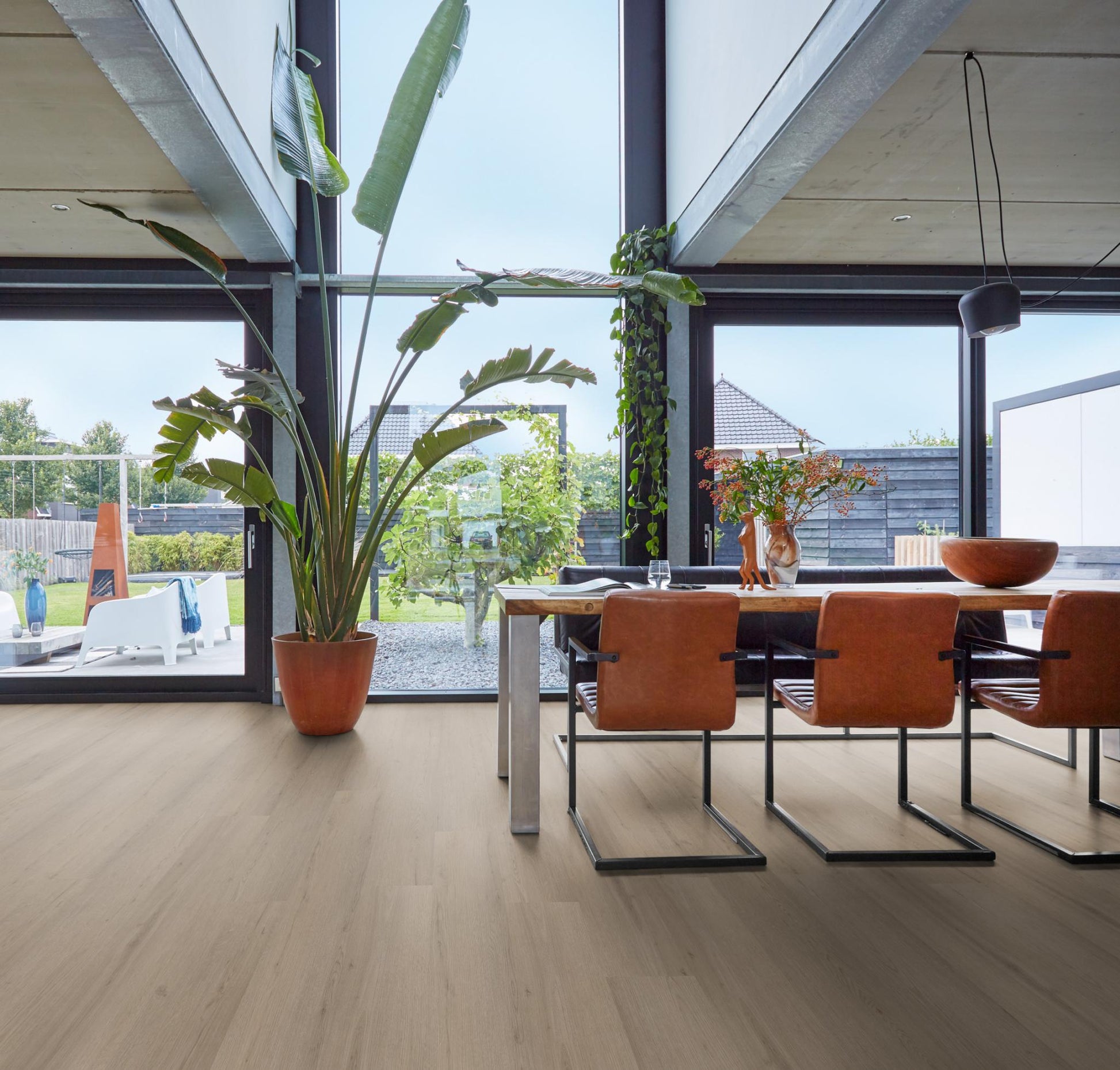 Floorlife Barnet Smoky 8510 Dryback PVC Rechte Stroken - Solza.nl