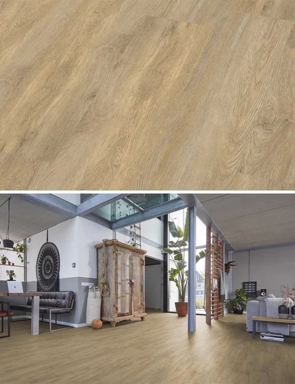 Floorlife Click PVC Bankstown Natural Oak 3685 SRC - Solza.nl