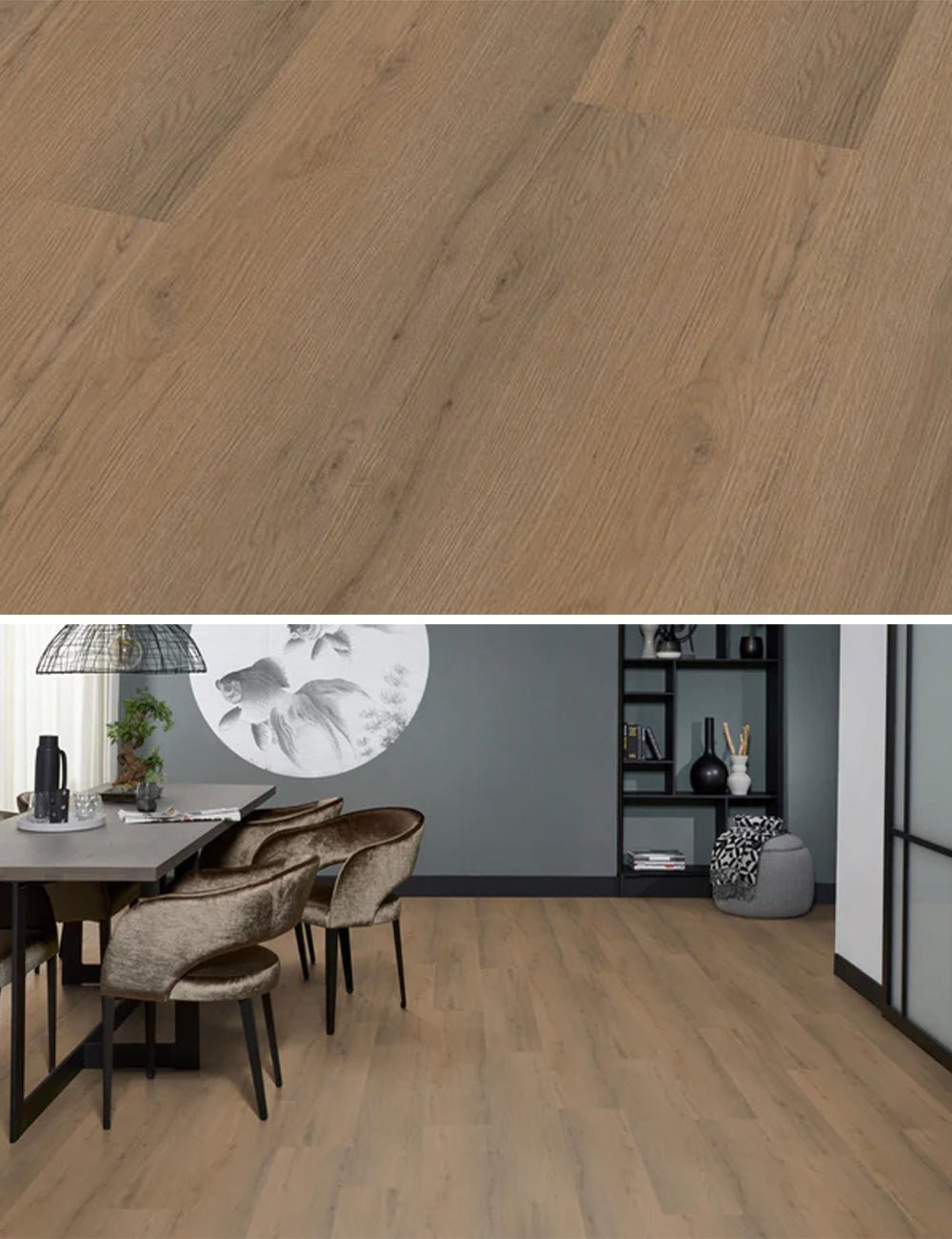 Floorlife Click PVC Barnet Dark Oak 8611 - Solza.nl