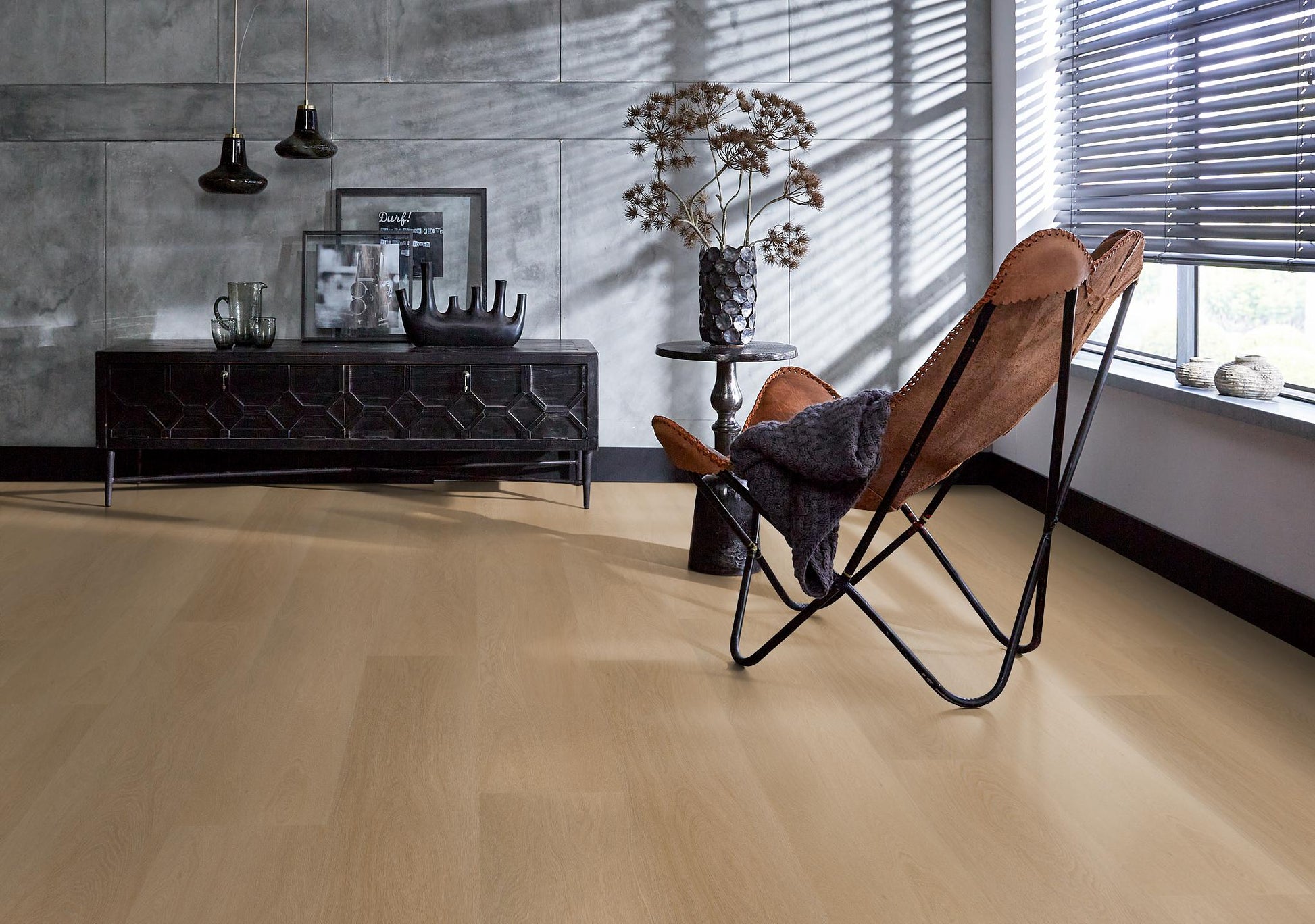 Floorlife Click PVC Fulham Dark Oak 1611 SRC - noestvrij strak design - Solza.nl