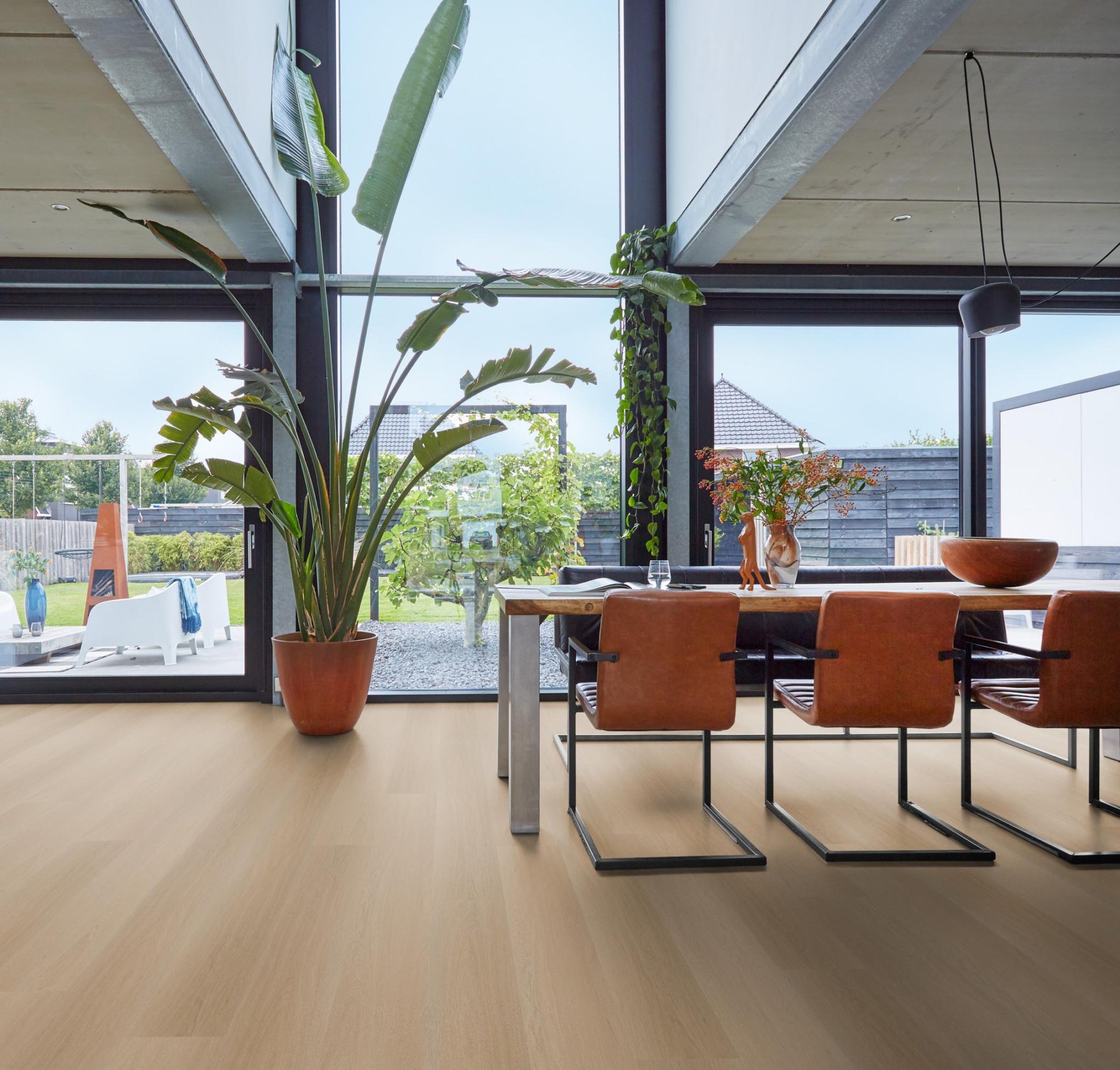 Floorlife Click PVC Fulham Natural Oak 1610 SRC - Noestvrij warm eikenlook - Solza.nl