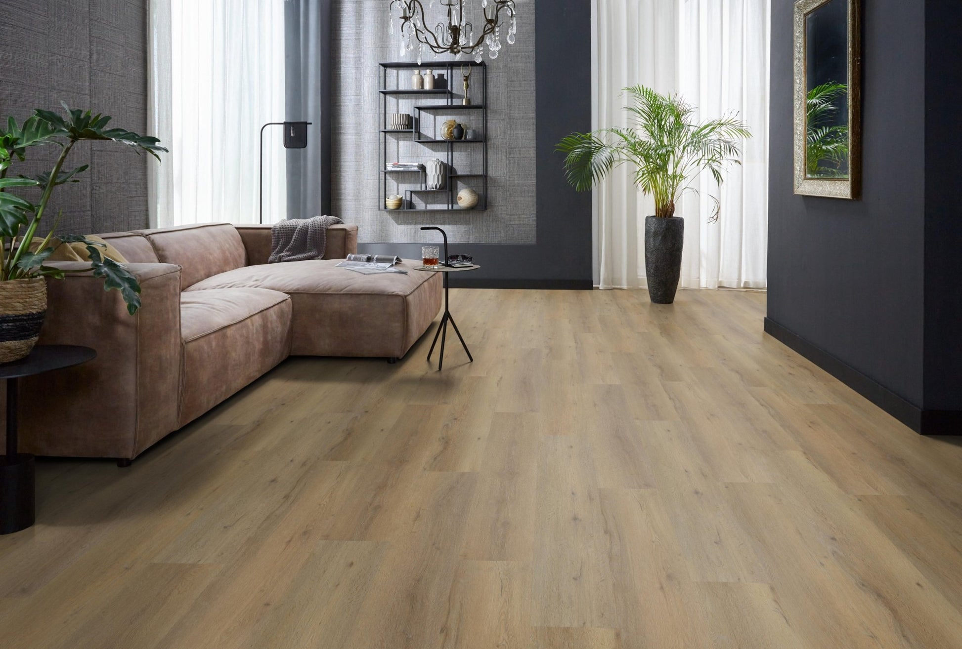 Floorlife Click PVC Leyton Dark Oak 2823 SRC - Solza.nl