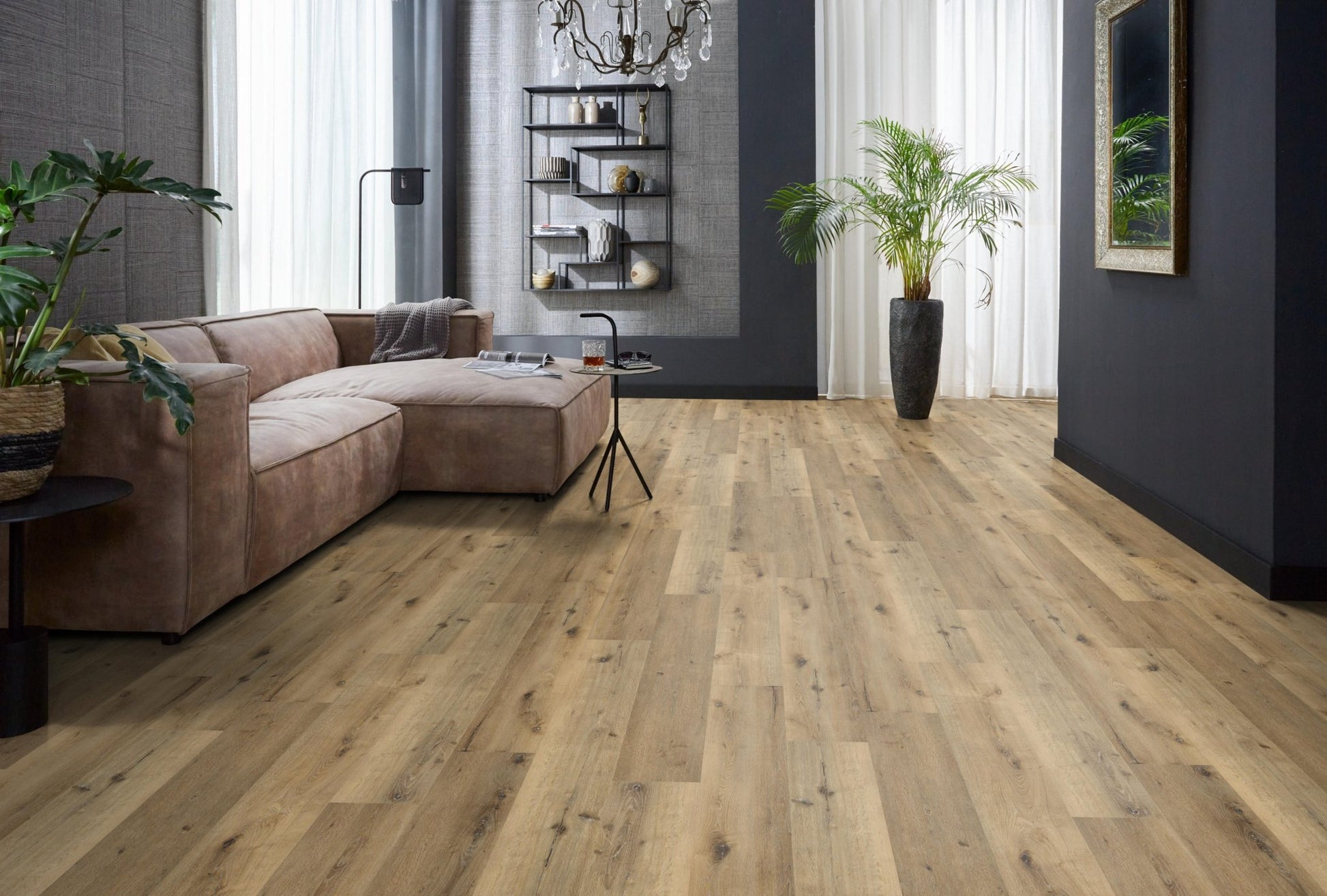 Floorlife Click PVC Sydney Harbour Dark Oak 2904 SRC - Rustiek donker - Solza.nl