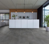 Floorlife Click PVC Tegel Southwark Dark Grey 4311 - Donkergrijs 91.4x45.7 cm - Solza.nl