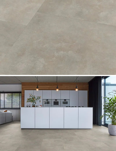 Floorlife Click PVC Tegel Victoria XL Beige 6210 SRC - 81.2 x 40.6 cm - Solza.nl
