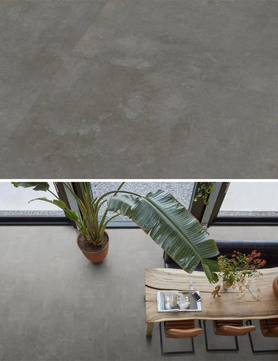 Floorlife Click PVC Tegel Victoria XL Grey 6212 SRC - 81.2 x 40.6 cm - Solza.nl