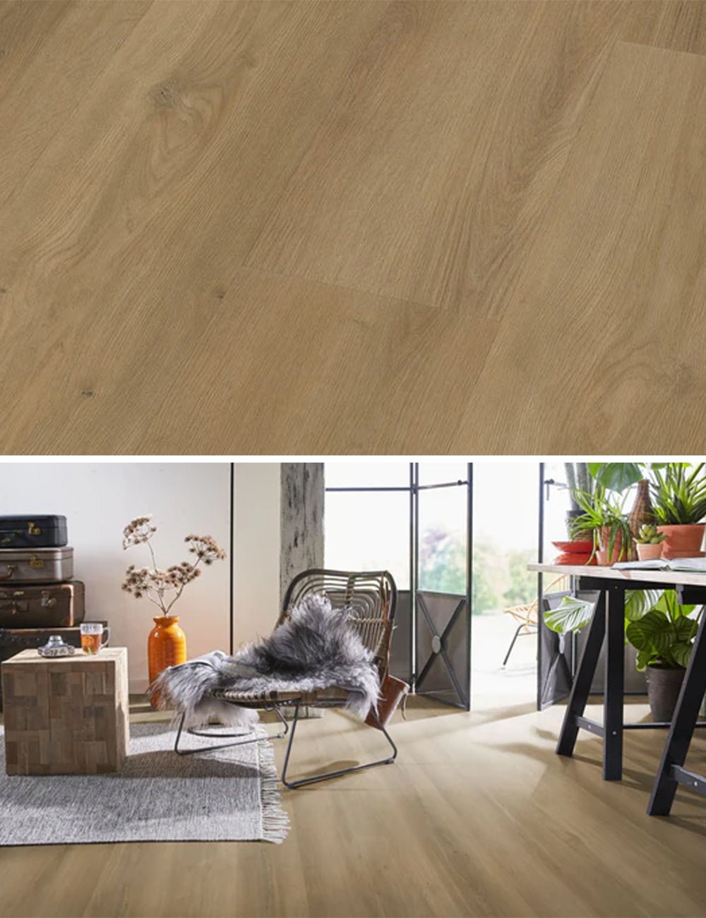 Floorlife Greenwich Dark Oak 1912 Dryback PVC - Solza.nl