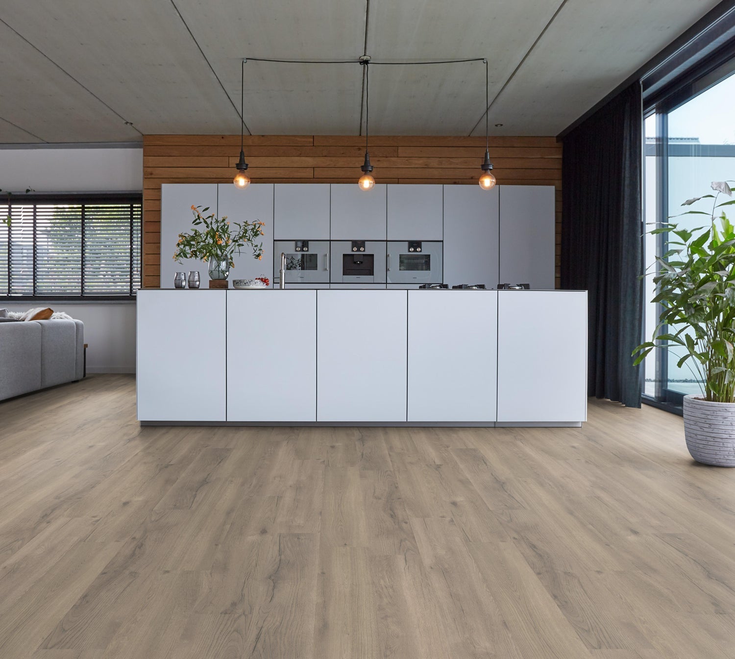 Floorlife Laminaat Houtlook Inwood Eiken Donkergrijs 2427 - Solza.nl