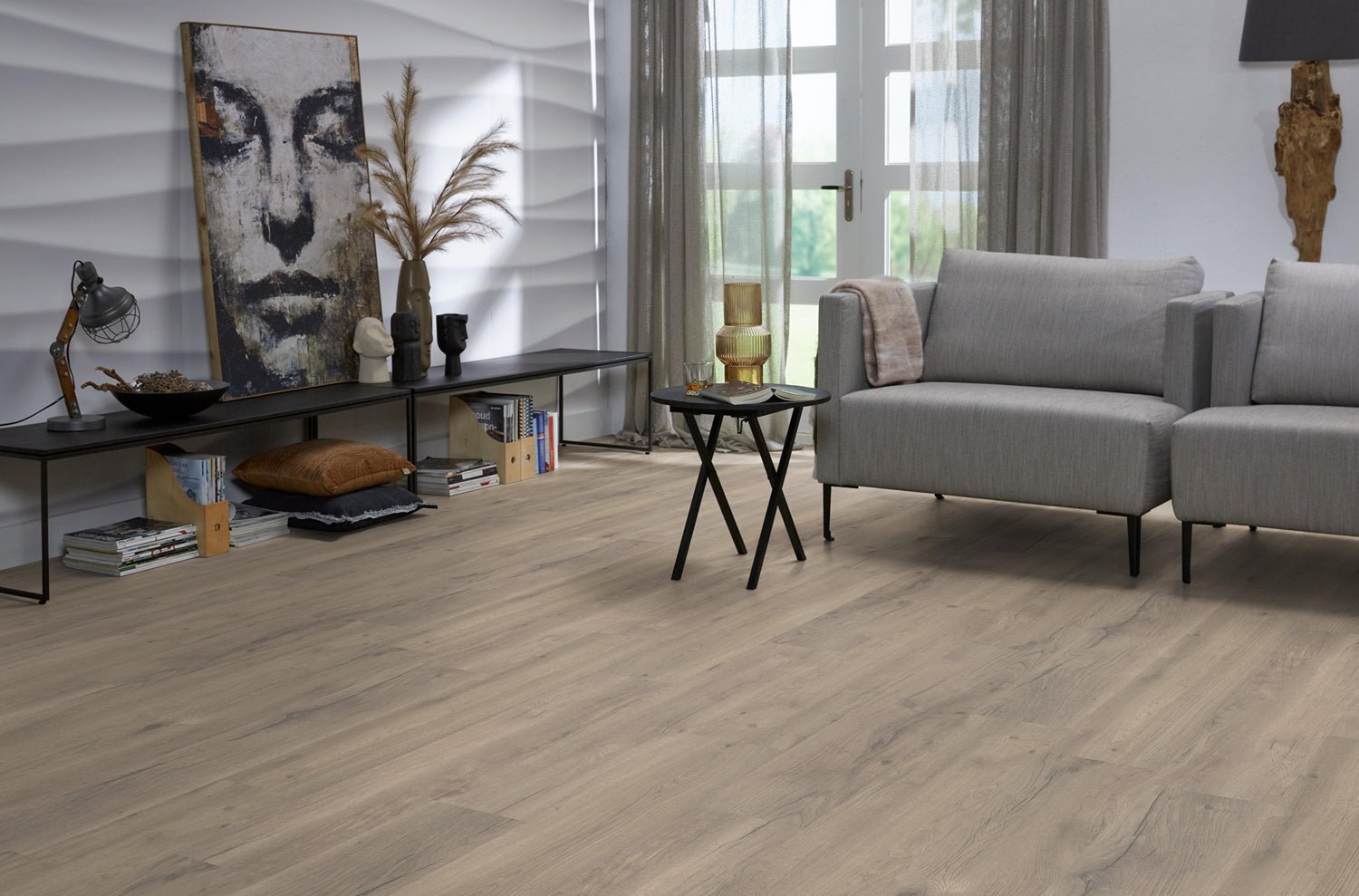 Floorlife Laminaat Houtlook Inwood Eiken Donkergrijs 2427 - Solza.nl