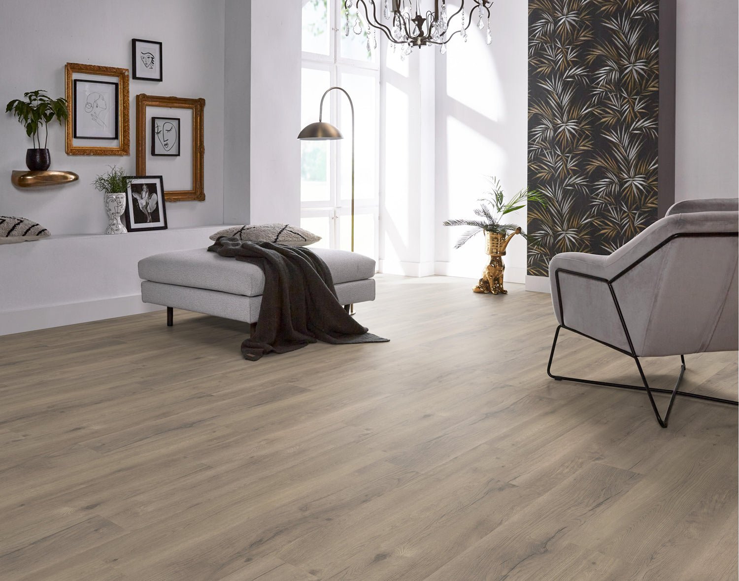 Floorlife Laminaat Houtlook Inwood Eiken Donkergrijs 2427 - Solza.nl