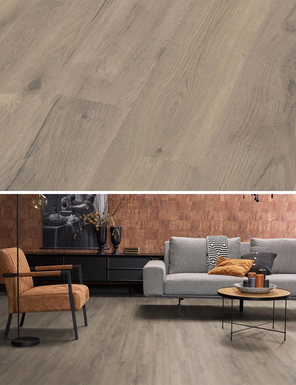 Floorlife Laminaat Houtlook Inwood Eiken Donkergrijs 2427 - Solza.nl