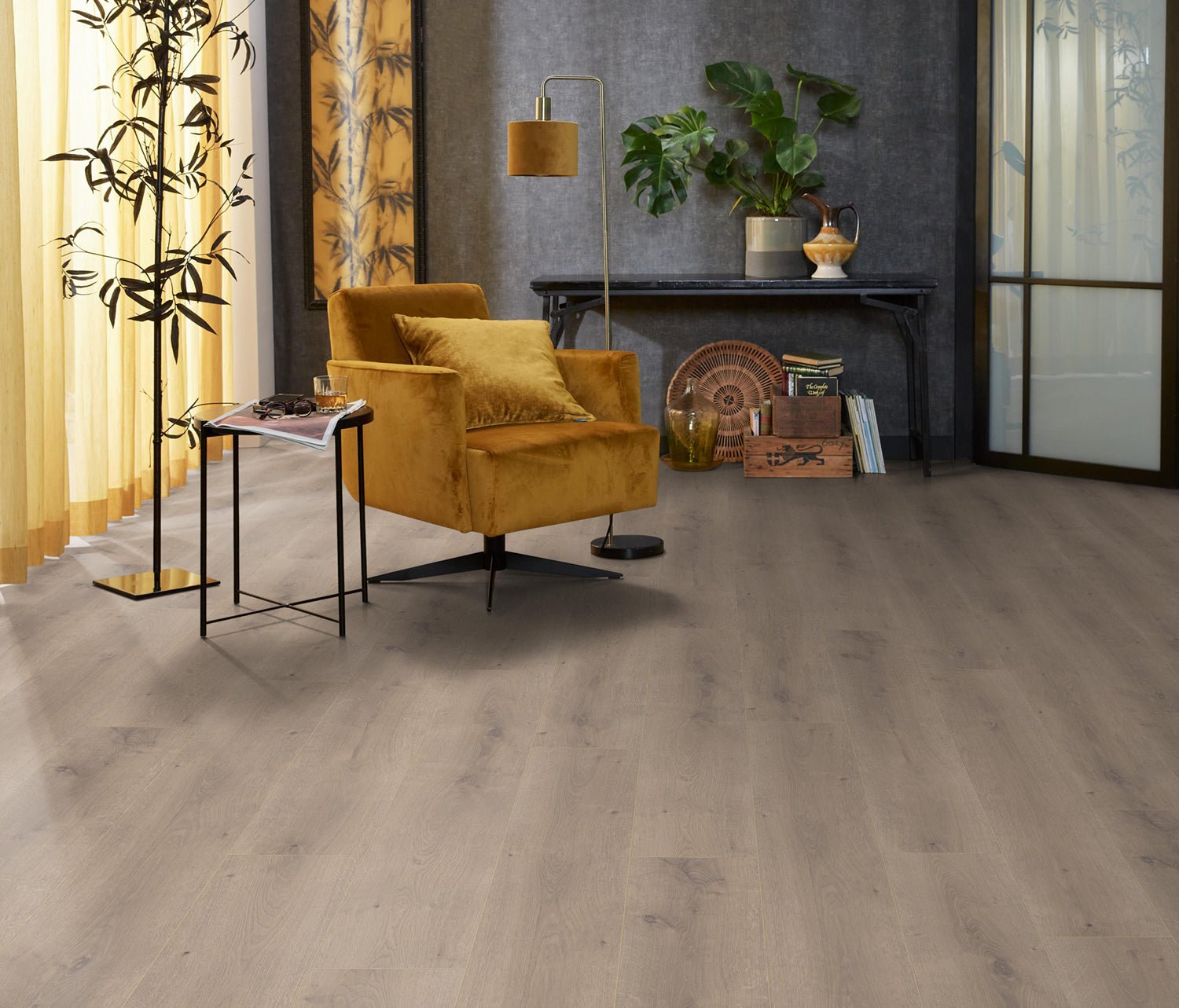 Floorlife Laminaat Houtlook Queens Beige Eiken 6405 - Solza.nl