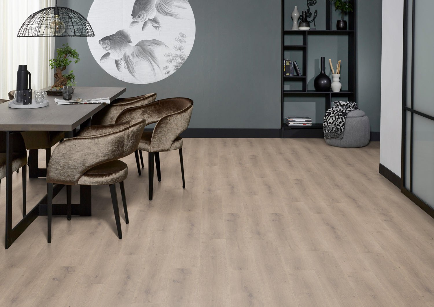 Floorlife Laminaat Houtlook Queens Beige Eiken 6405 - Solza.nl