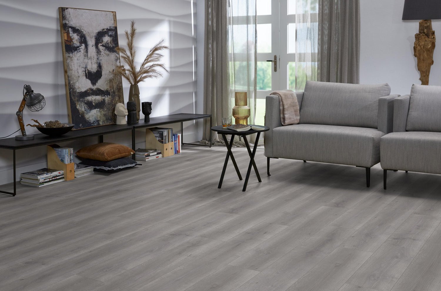 Floorlife Laminaat Houtlook Queens Grijs Eiken 6401 - Solza.nl