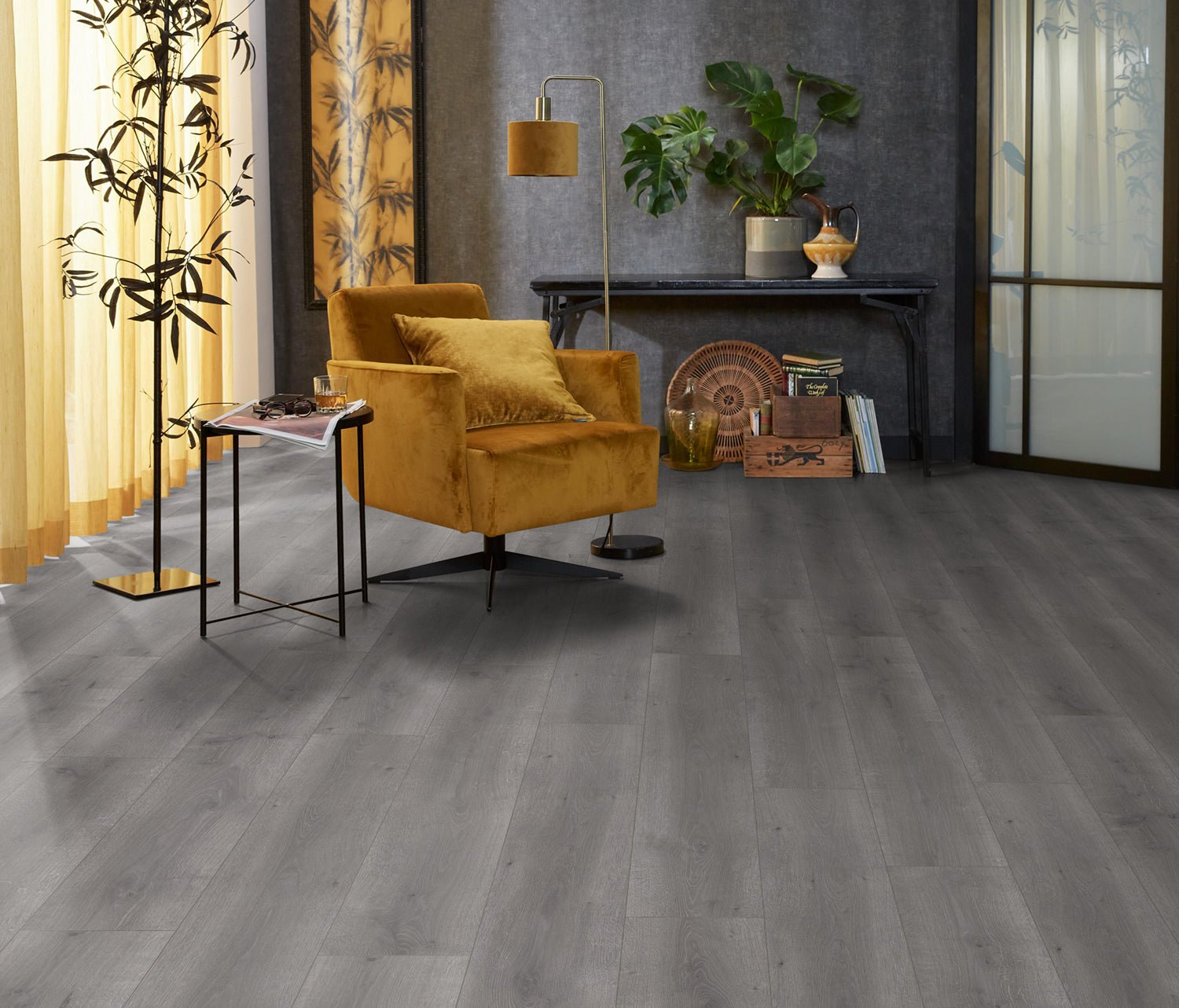 Floorlife Laminaat Houtlook Queens Grijs Eiken 6401 - Solza.nl