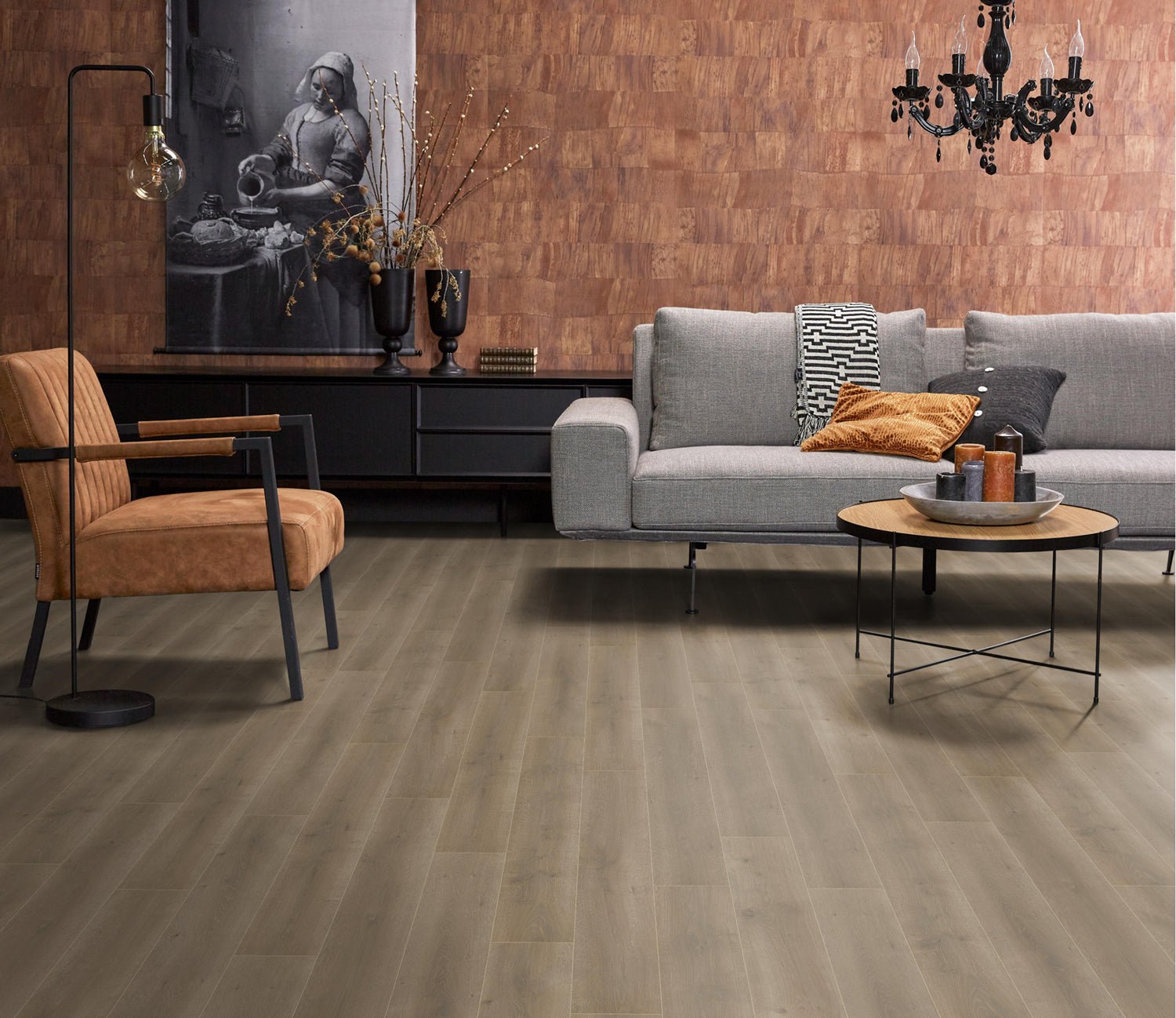 Floorlife Laminaat Houtlook Queens Naturel Bruin Eiken 6402 - Solza.nl