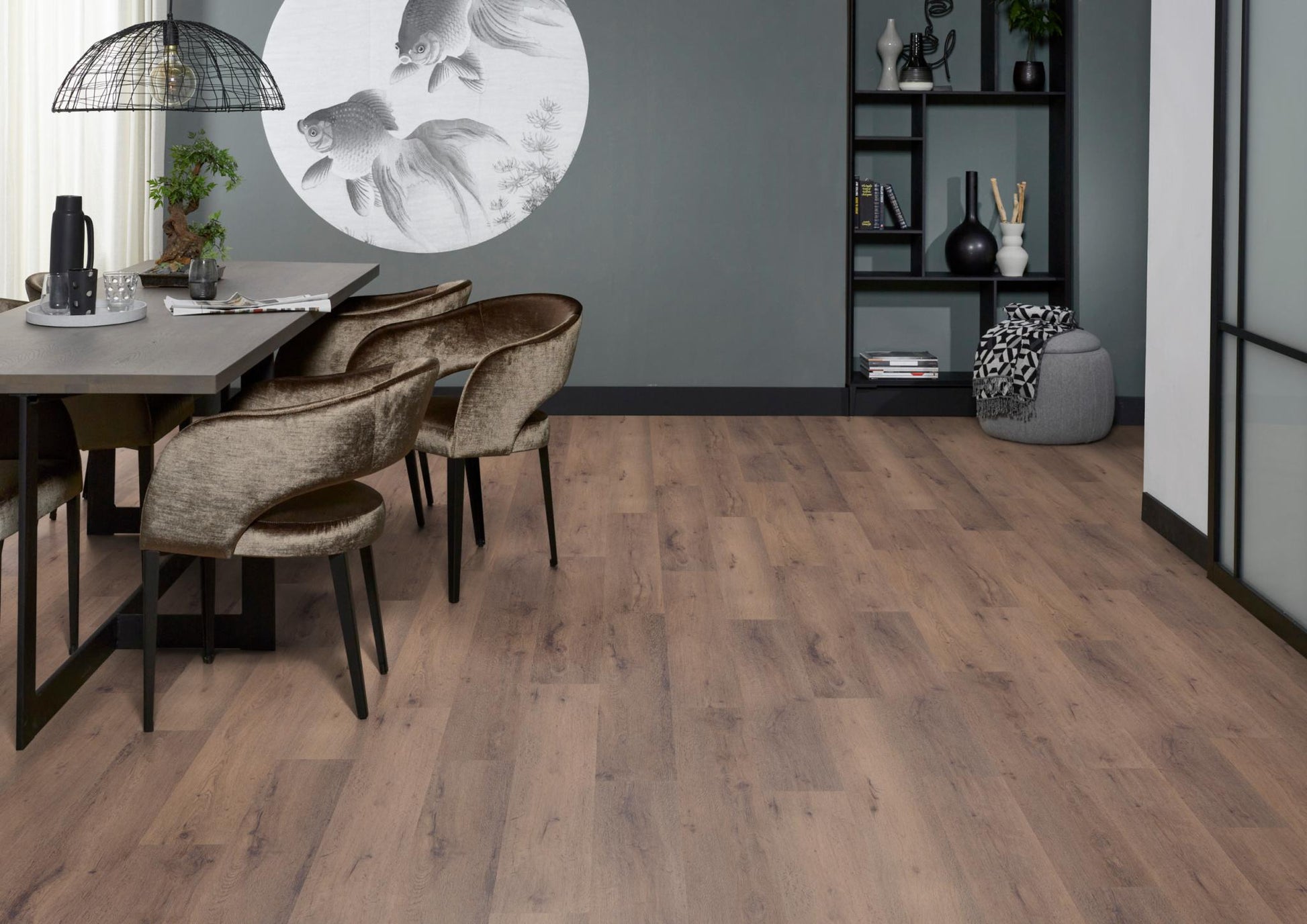 Floorlife Laminaat Livingston Grijsbruin Eiken 0312 - Solza.nl