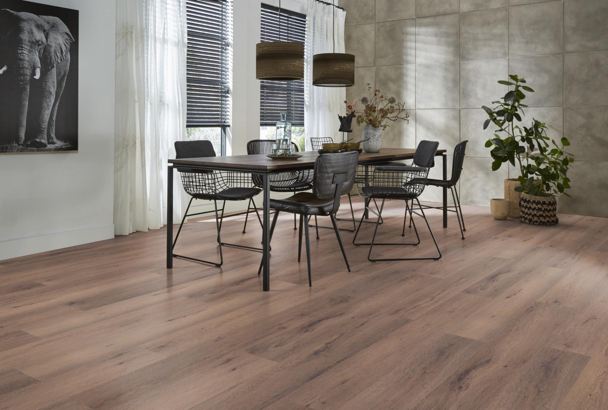 Floorlife Laminaat Livingston Grijsbruin Eiken 0312 - Solza.nl