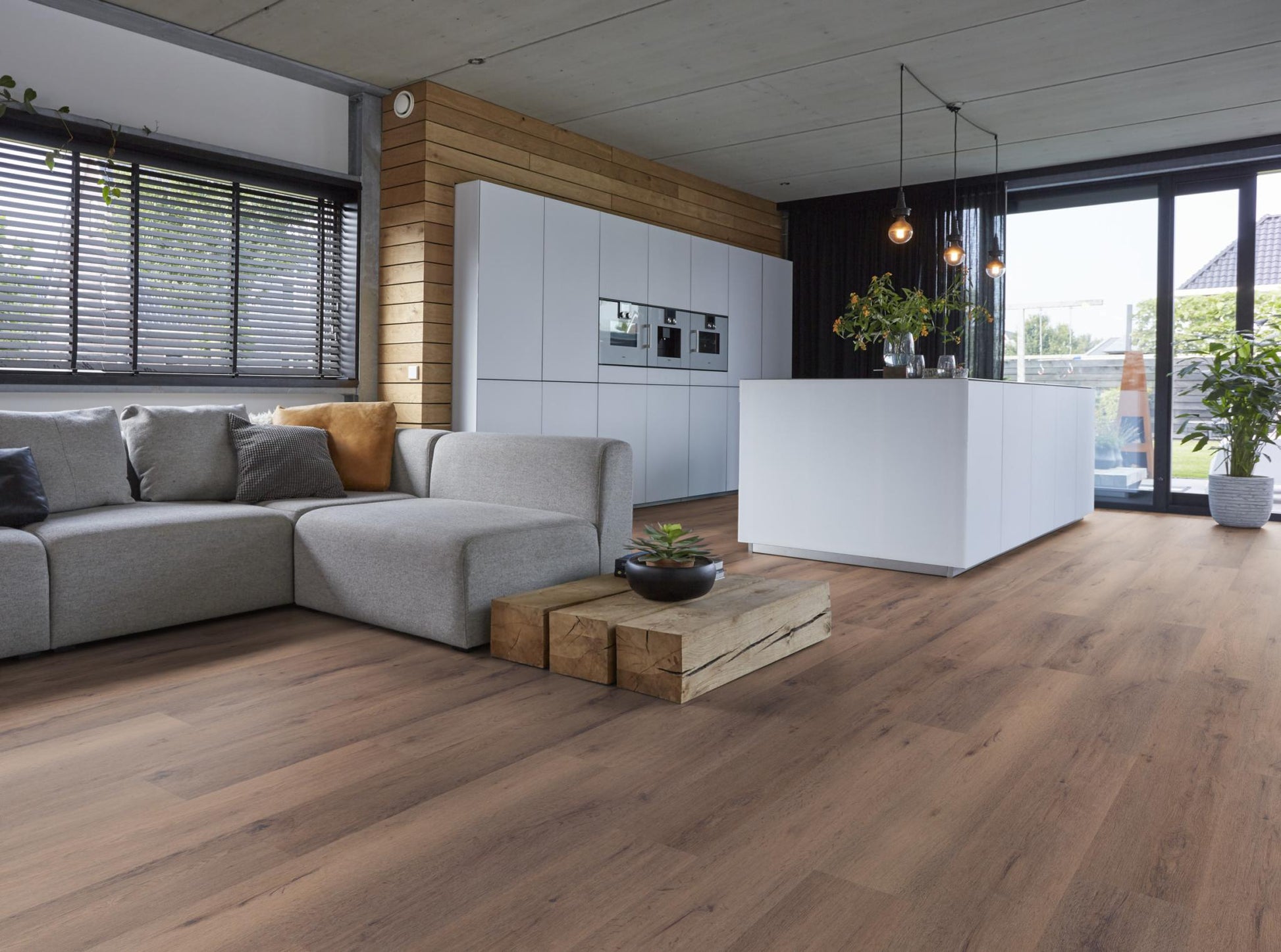 Floorlife Laminaat Livingston Grijsbruin Eiken 0312 - Solza.nl